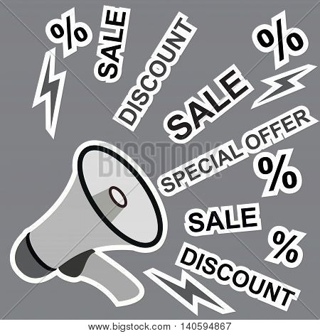 Megaphone Icon Design