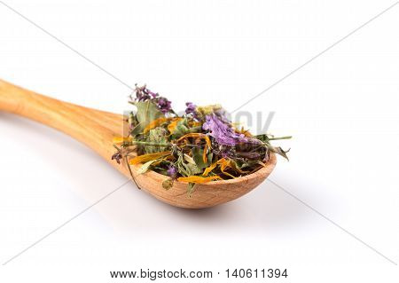 Dried Herbal Tea Leaves