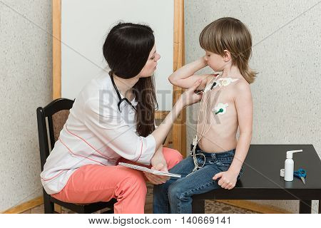 Cardiogram Of Heart, Holter