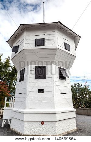 Historic Nanaimo Bastion On Vancouver Island, Bc