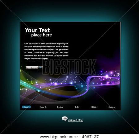 website design templates - vectorillustratie