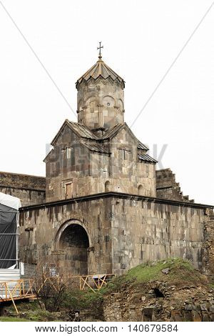 Ancient monastery Tatev in the mountains of Armenia. Was founded in year 906. 