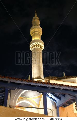 Un minareto sull'isola di Rodi
