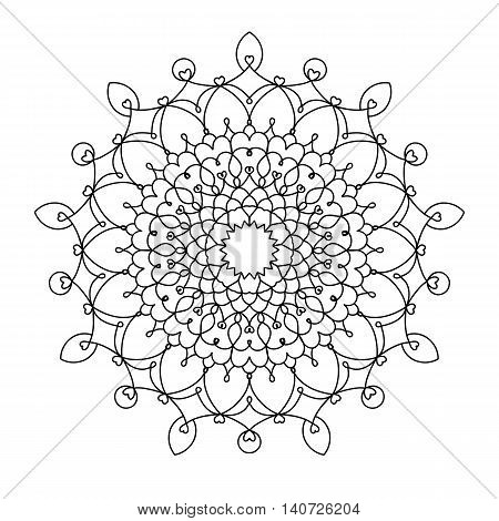 Monochrome Circular Design.