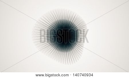 Metamorphose Of Amorphous Shape From Dots
