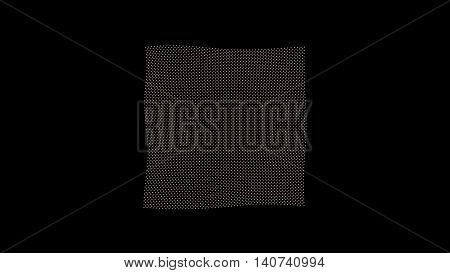 Metamorphose Of Amorphous Plane Surface From Dots