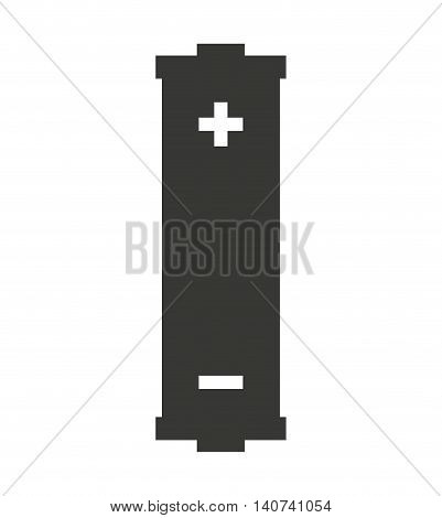 battery alcaline energy icon vector illustration design