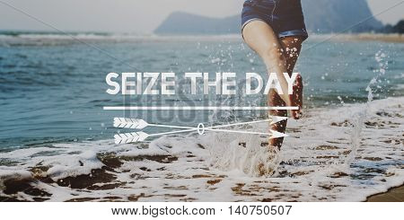Summer Vacation Holiday Beach Sunny Concept
