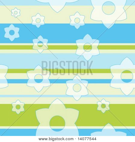 Seamless floral Pattern (Vektor)