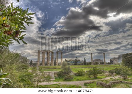 Templo de Zeus Olímpico em Atenas
