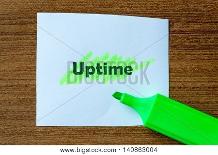 Uptime