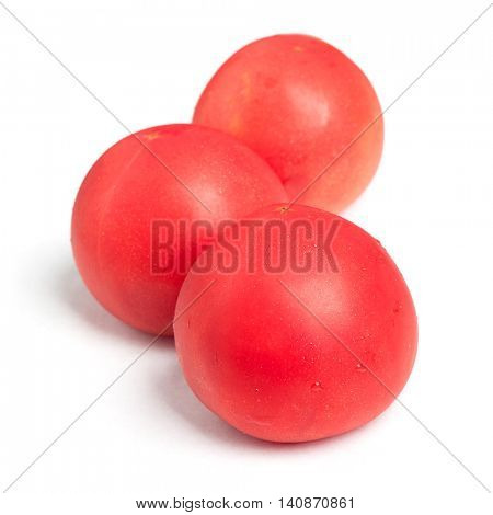 Tomatoes isolated on white background