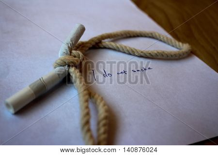 I do not smoke, smoking, tobacco, cigarette, nicotine, addiction, craving, damage, health deterioration,