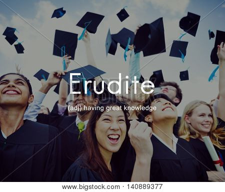 Erudite Academic Educated Intellectual Knowledgeable Concept