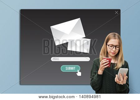 Mail E-Mail Message Information Note Concept