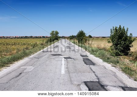 Serbia Road Damage