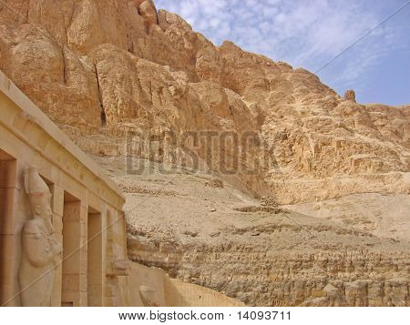 Deir El-bahari, Luxor, Egypten