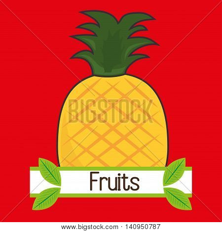 fruit fresh food icon vector illustration eps 10