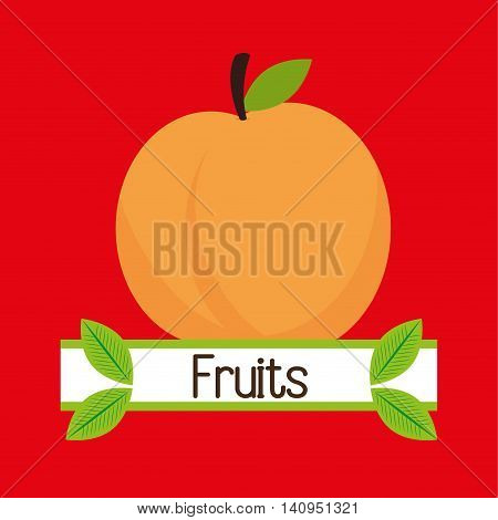 fruit fresh food icon vector illustration eps 10