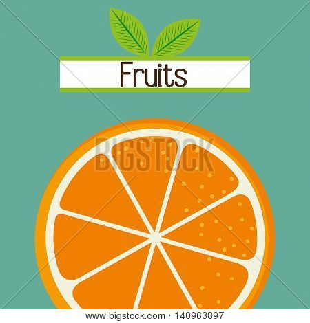 fruit fresh food icon vector illustration eps 10