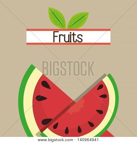 fruit fresh food icon vector illustration eps 10