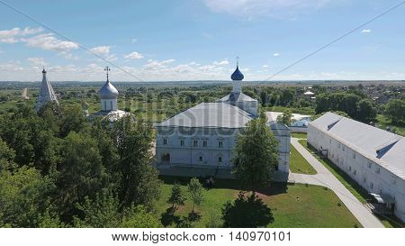 Aerial View Of Holy Trinity-danilov Mens Monastery In Pereslavl-zalessky City, Yaroslavl Region, Rus
