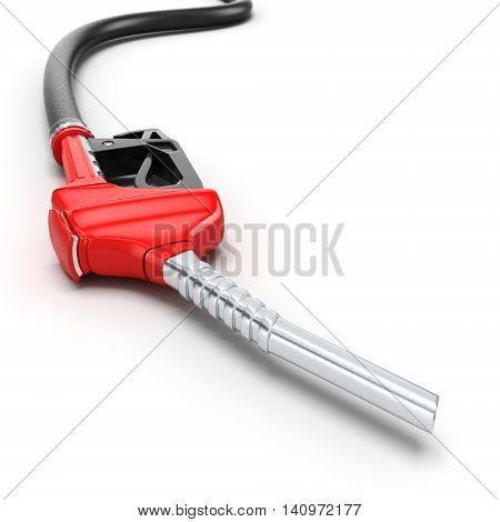 3D Rendering Refueling Nozzle