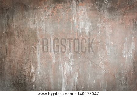 Botched plaster wall background with space for text