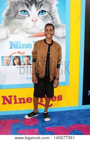 LOS ANGELES - AUG 1:  Terrell Ransom Jr at the 