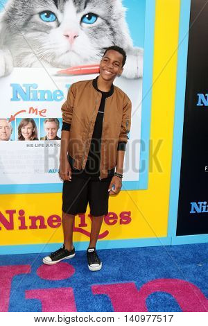 LOS ANGELES - AUG 1:  Terrell Ransom Jr at the 
