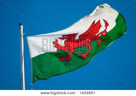 Walisischer Flagge