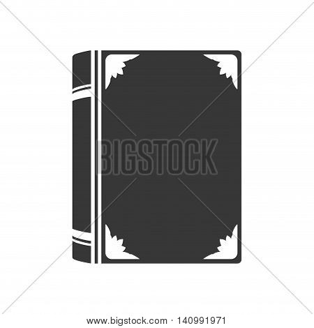 bible book god belief religion hope icon. Isolated and flat illustration. Vector graphic