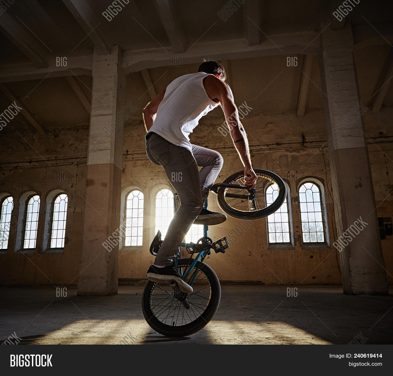 Bmx Stunt Jump Riding Image & Photo (Free Trial) Bigstock
