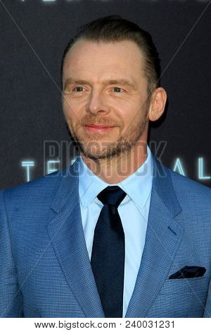 LOS ANGELES - MAY 8:  Simon Pegg at the 