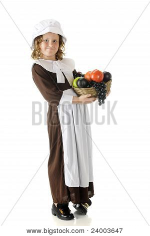 Portador de fruta de acción de gracias