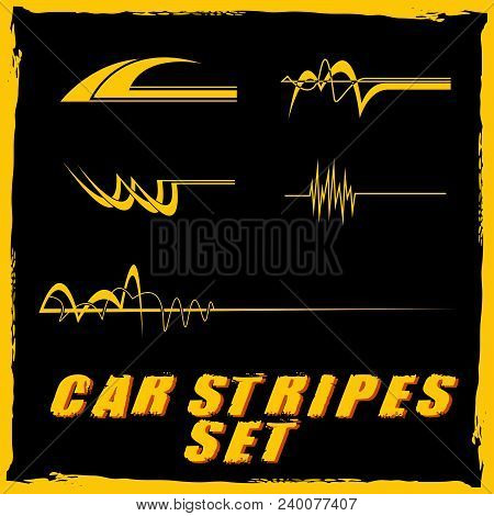 Car Vinyl Stripes Set 90.eps