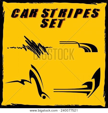Car Vinyl Stripes Set 100.eps