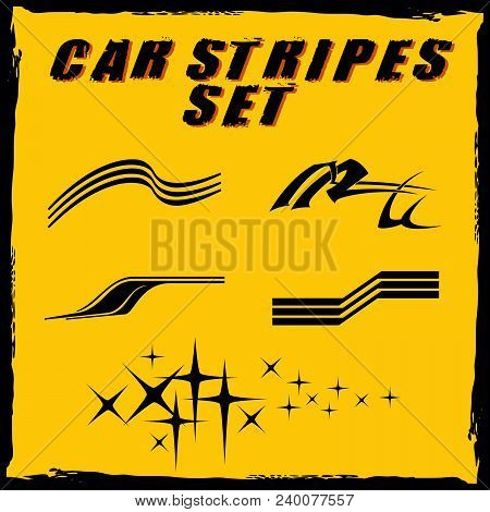 Car Vinyl Stripes Set 101.eps
