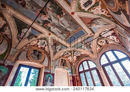 Abbey Of Monte Oliveto Maggiore, Tuscany, Italy