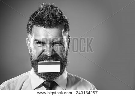 Crazy Boss - Emotional, Ambitious, Creative Cardholder. Bank Card, Creditcard, Cash Card, Business-c