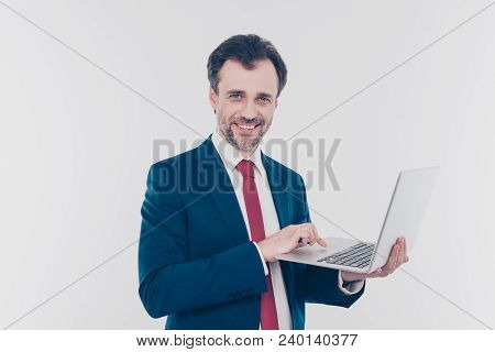 People Smart Clever Confident Chatting Email Send Receive Update Fixing Download Digital Concept. Po