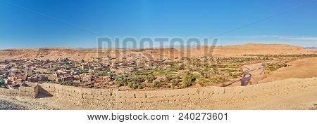 Ait Ben Haddou Panoramic View From Top
