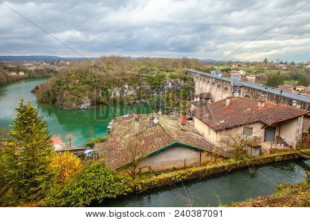 Canal De La Bourne Saint Nazaire En Royans  In The Auvergne Rhône Alpes Region Travel Frence