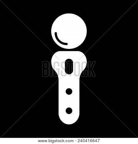 Virtual Reality Remote Control Icon. Silhouette Virtual Reality Remote Control Vector Icon For Web D
