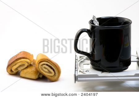 Warten auf Kaffee