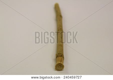 Miswak Stick. Siwak Or Sewak Stick. Organic Toothbrush. Salvadora Persica. Old Islamic Traditional N