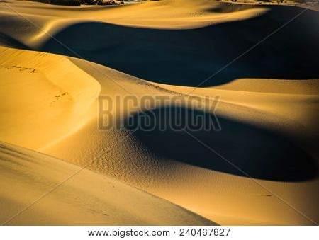 A Walk On The Wild Side, Death Valley Sand Dunes, California