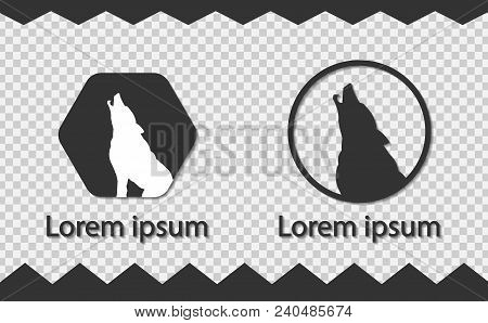 symbol wolf logo vector photo free trial bigstock