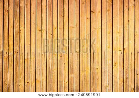 Pattern Of Wooden Wall In The Village House