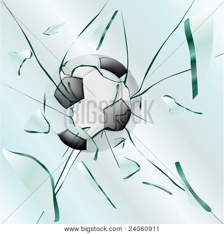 Futebol estrela de vidro